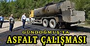 GÜNDOĞMUŞ’TA ASFALT ÇALIŞMASI