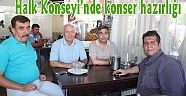 Halk Konseyi’nde konser hazırlığı