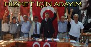 Hizmet için adayım