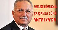 İhsanoğlu Antalya’ya geliyor