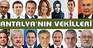 İşte Antalya‘nın vekilleri