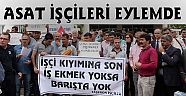 İşten atılan taşeron işçiler eylemde