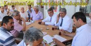 Karaman’da vatandaşla buluştular