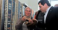 Kepez’de el dokumacılığı sergisi