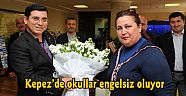 Kepez’de okullar engelsiz oluyor