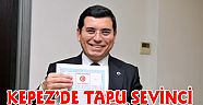 Kepez'de Tapu Sevinci