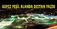 Kepez yeşil alanda destan yazdı