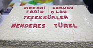 KIRCAMİ MUHTARLARINDAN TÜREL’E PASTALI TEŞEKKÜR