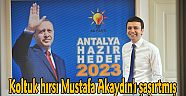 Koltuk hırsı Mustafa Akaydın'ı şaşırtmış.