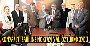 KONYAALTI SAHİLİNE NOKTAYI VALİ ÖZTÜRK KOYDU