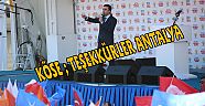 KÖSE ; TEŞEKKÜRLER ANTALYA