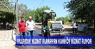 KUMKÖY’E YILLARDIR VERİLMEYEN HİZMET VERİLDİ