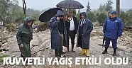 KUVVETLİ YAĞIŞ ETKİLİ OLDU