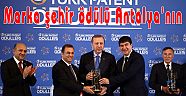 Marka şehir ödülü Antalya’nın