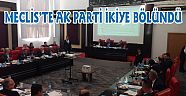 MECLİS’TE AK PARTİ İKİYE BÖLÜNDÜ