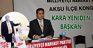 MHP AKSU İLÇE BAŞKANI KEMAL KARA