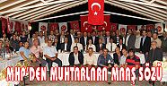 MHP'den Muhtarlara maaş sözü