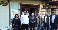 MHP İl Başkanı Mustafa Aksoy; Tarihi Kaleiçi esnafını ziyaret etti