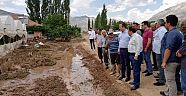 MHP’Lİ BAŞKAN SALUR KÖYÜNDE İNCELEMELERDE BULUNDU