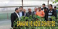 MİLLETVEKİLİ SAMANİ VE AK PARTİ İL BAŞKANI KÖSE DEMRE’DE