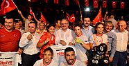 MuayThai Sporcuları Demokrasi Nöbetinde