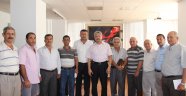 MUHTARLARDAN KAYMAKAM ÖZGÜR’E ZİYARET