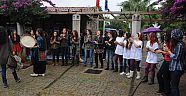 ÖĞRENCİLERDEN KADINA ŞİDDETE PROTESTO