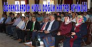 ÖĞRENCİLERDEN KUTLU DOĞUM HAFTASI ETKİNLİĞİ