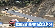 OKULLAR YOLU SONUNDA ASFALTLANIYOR