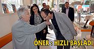 ÖNER, VATANDAŞLARLA BULUŞMAYA DEVAM EDİYOR