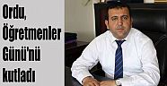 ORDU'DAN 24 KASIM MESAJI