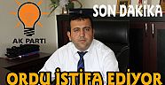 ORDU,İSTİFA EDİYOR