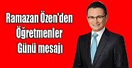 ÖZEN,ÖĞRETMENLER GÜNÜNÜ KUTLADI