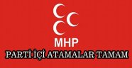 PARTİ İÇİ ATAMALAR TAMAM