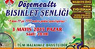 Pazar günü Döşemealtı'nda Bisiklet Şenliği var