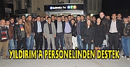 PERSONEL BAŞKANINA SAHİP ÇIKTI: “BAŞKANIMIZI EZDİRTMEYİZ”