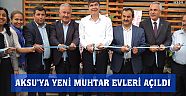 PINARLI VE ÇALKAYA'YA YENİ MUHTAR EVİ