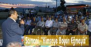 Samani, “Kimseye Boyun Eğmeyiz”