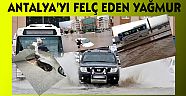 Şiddetli Yağış Yaşamı Felç Etti