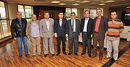 Sinan Mahallesi esnafından Tütüncü’ye ziyaret