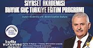 Siyaset Akademisi Yeniden Başlıyor