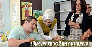 Sümeyye Erdoğan Büyükşehir Engelli Rehabilitasyon Merkezi’ni ziyaret etti