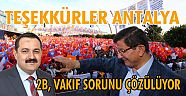 Teşekkürler Antalya