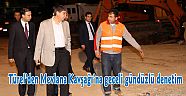 Türel’den Mevlana Kavşağı’na geceli gündüzlü denetim