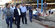 Tütüncü bayramda da vatandaşlarla birlikte