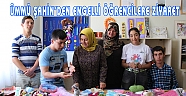 ÜMMÜ ŞAHİN’DEN ENGELLİ ÖĞRENCİLERİ ZİYARET ETTİ