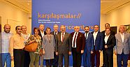 VALİ KARALOĞLU ANTALYA KÜLTÜR SANAT’TA “KARŞILAŞMALAR” SERGİSİNİ GEZDİ