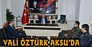VALİ ÖZTÜRK AKSU'DA