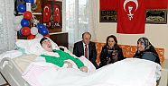 VALİ ÖZTÜRK, UMUT’U ZİYARET ETTİ