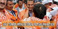 VALİ TÜRKER ANTALYA YÖRÜK FESTİVALİNE KATILDI